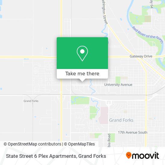 State Street 6 Plex Apartments map