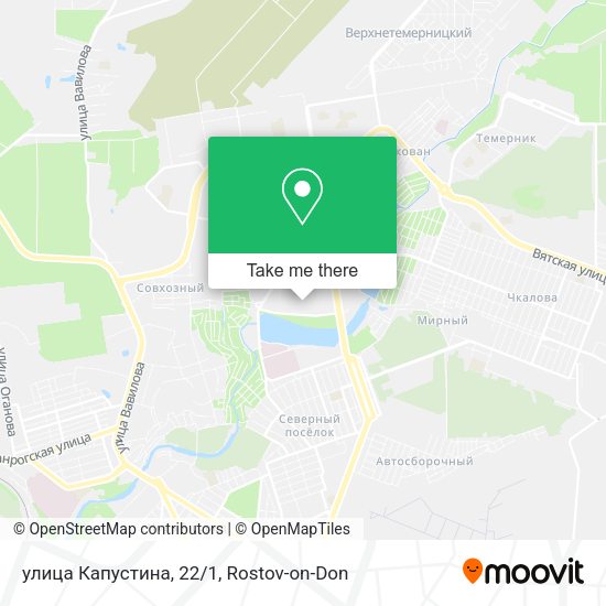 улица Капустина, 22/1 map