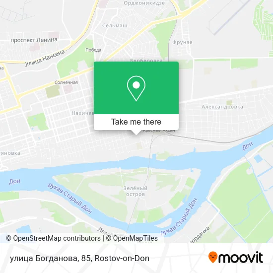 улица Богданова, 85 map
