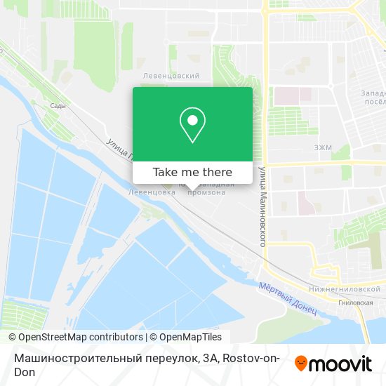 Машиностроительный переулок, 3А map