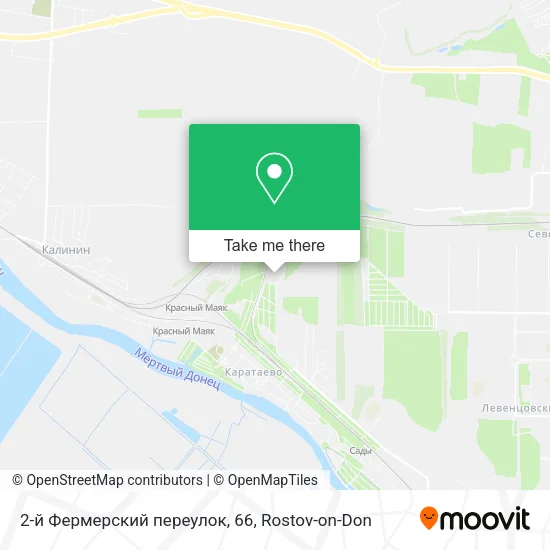 2-й Фермерский переулок, 66 map