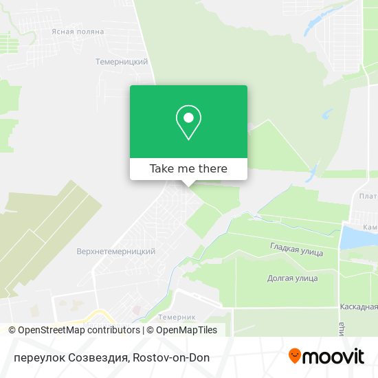 переулок Созвездия map