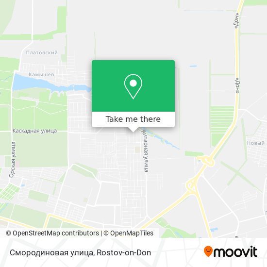 Смородиновая улица map