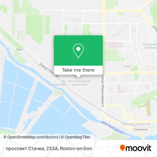 проспект Стачки, 253А map