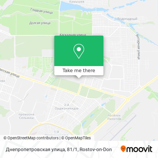 Днепропетровская улица, 81/1 map