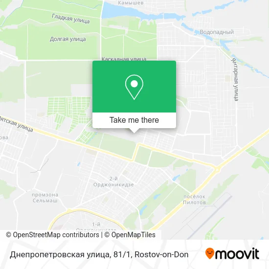 Днепропетровская улица, 81/1 map