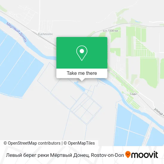 Левый берег реки Мёртвый Донец map
