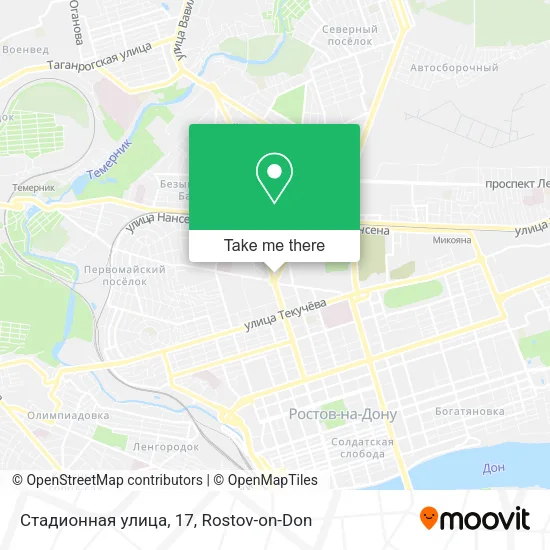 Стадионная улица, 17 map
