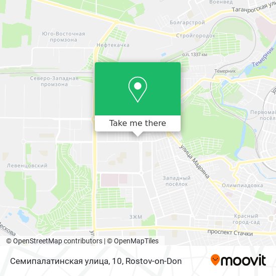 Семипалатинская улица, 10 map