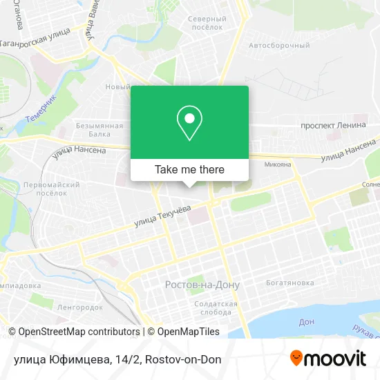 улица Юфимцева, 14/2 map