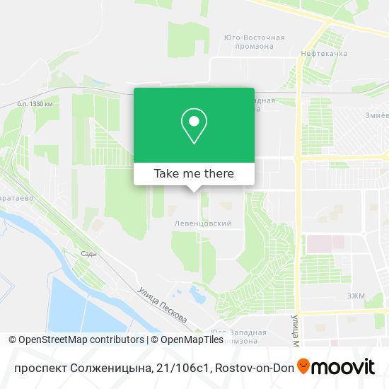 проспект Солженицына, 21/106с1 map