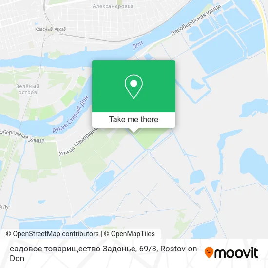 садовое товарищество Задонье, 69 / 3 map