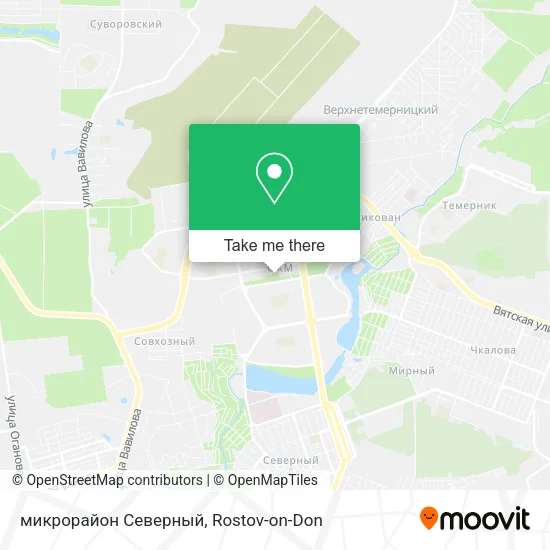 микрорайон Северный map