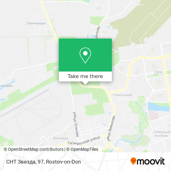 СНТ Звезда, 97 map