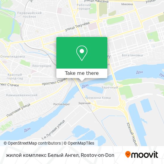 жилой комплекс Белый Ангел map