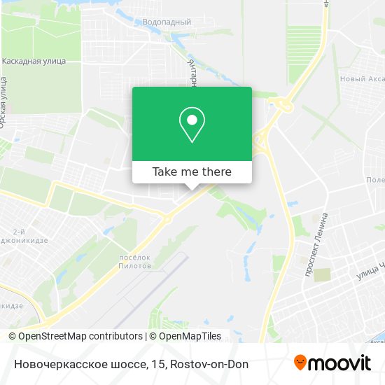 Новочеркасское шоссе, 15 map