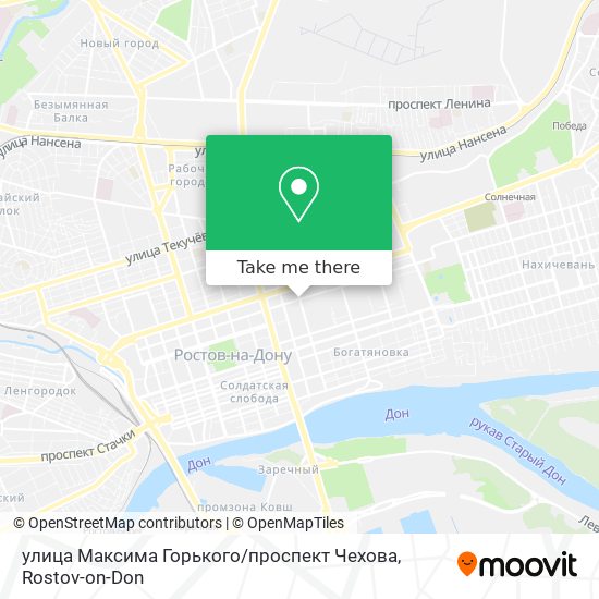 улица Максима Горького / проспект Чехова map