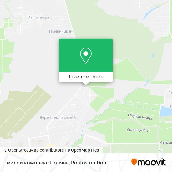 жилой комплекс Поляна map