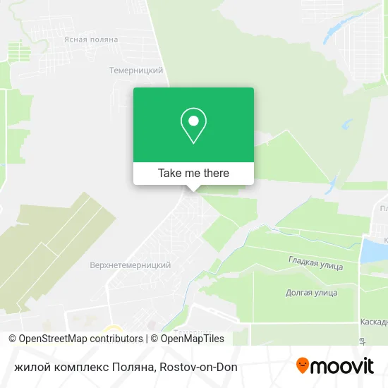 жилой комплекс Поляна map