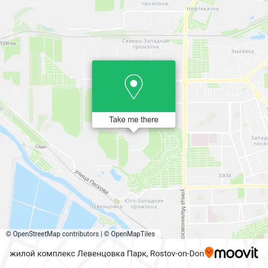жилой комплекс Левенцовка Парк map