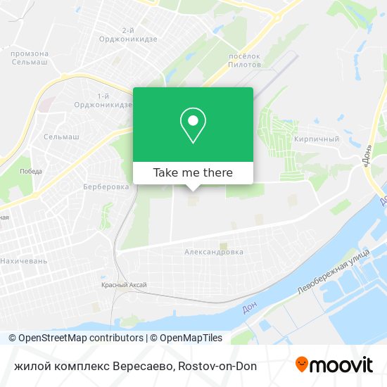 жилой комплекс Вересаево map