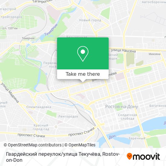 Гвардейский переулок / улица Текучёва map