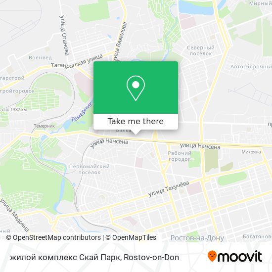 жилой комплекс Скай Парк map