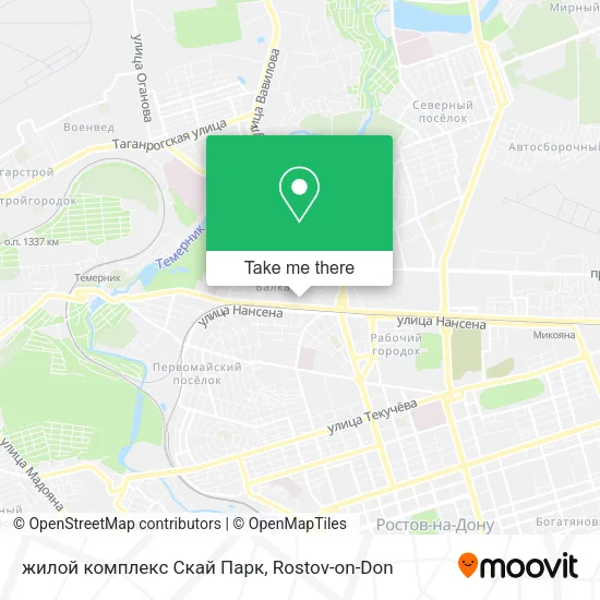 жилой комплекс Скай Парк map