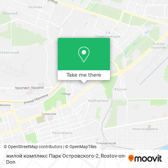 жилой комплекс Парк Островского-2 map