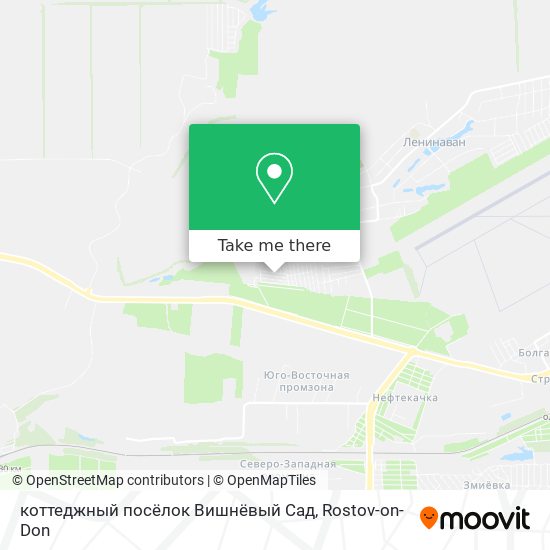 коттеджный посёлок Вишнёвый Сад map