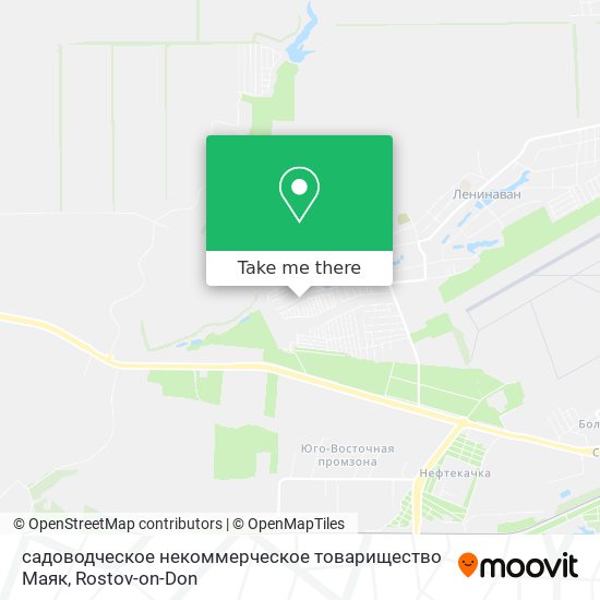садоводческое некоммерческое товарищество Маяк map