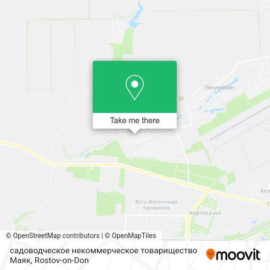 садоводческое некоммерческое товарищество Маяк map