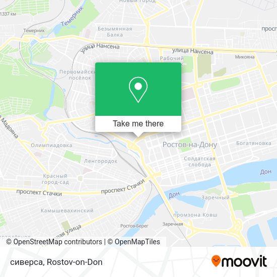 сиверса map