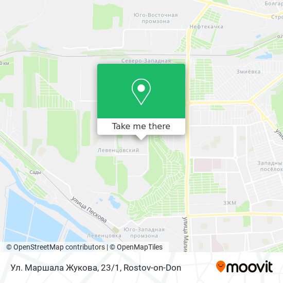 Ул. Маршала Жукова, 23/1 map