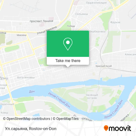 Ул.сарьяна map