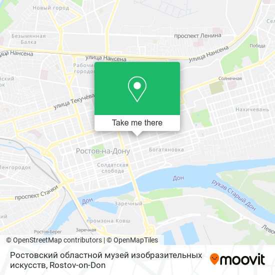Ростовский областной музей изобразительных искусств map