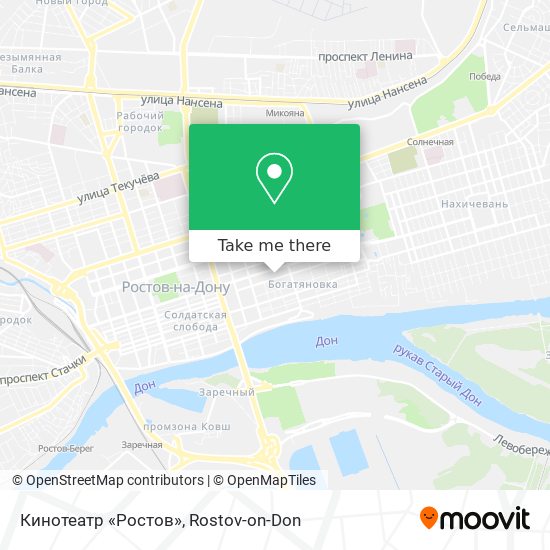 Кинотеатр «Ростов» map