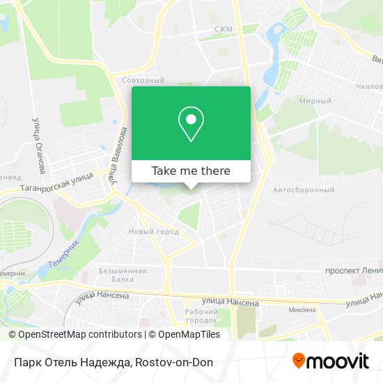 Парк Отель Надежда map