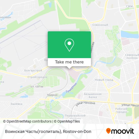 Воинская Часть(госпиталь) map