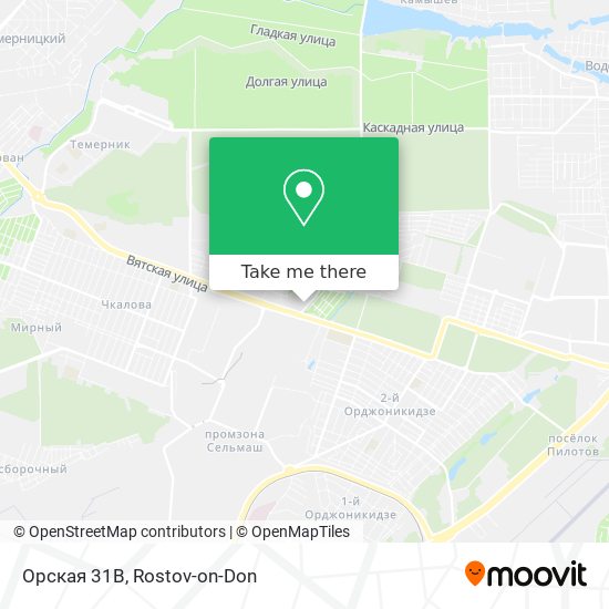 Орская 31В map