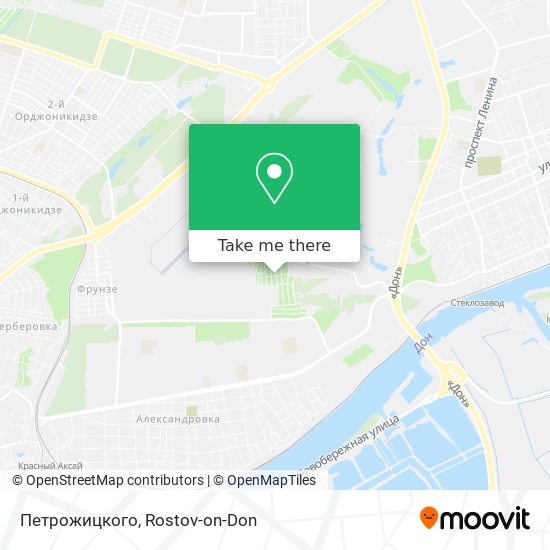 Петрожицкого map
