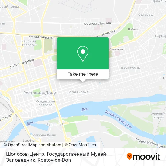 Шолохов-Центр. Государственный Музей-Заповедник map