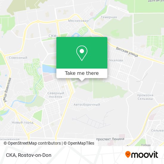 СКА map