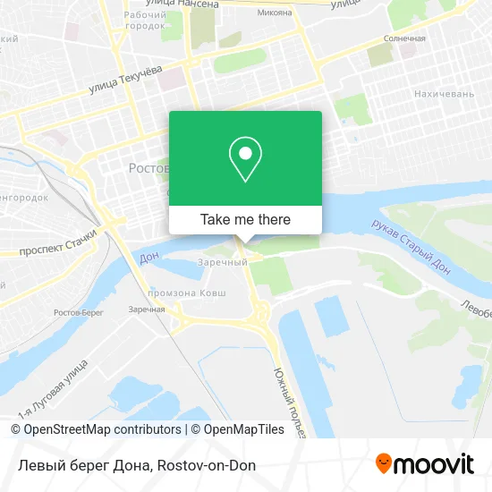Левый берег Дона map