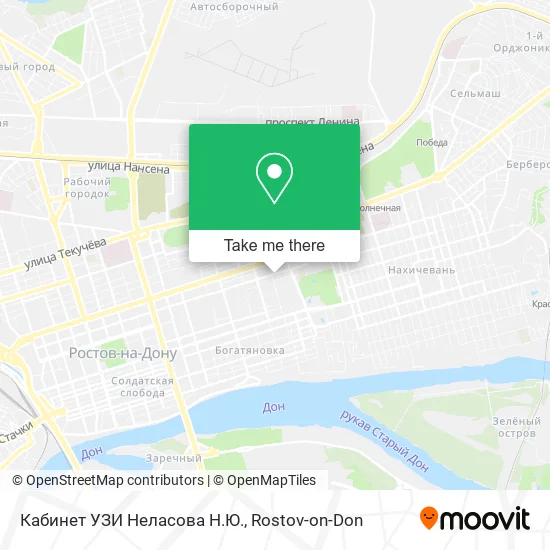 Кабинет УЗИ Неласова Н.Ю. map