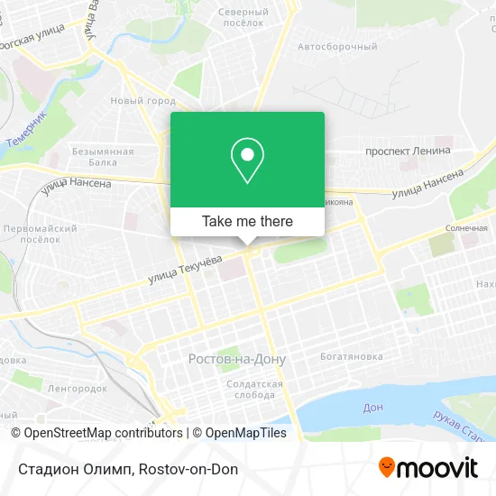 Стадион Олимп map