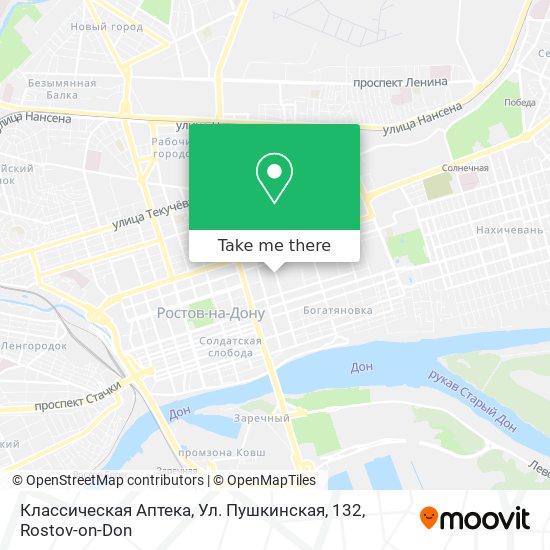 Классическая Аптека, Ул. Пушкинская, 132 map