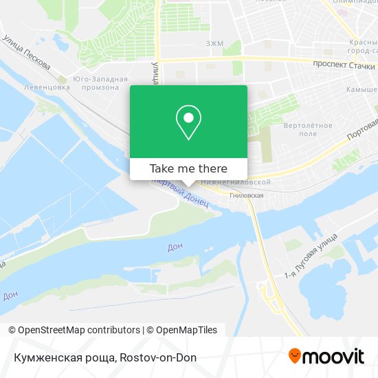 Кумженская роща map