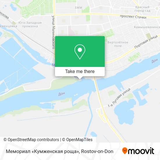 Мемориал «Кумженская роща» map