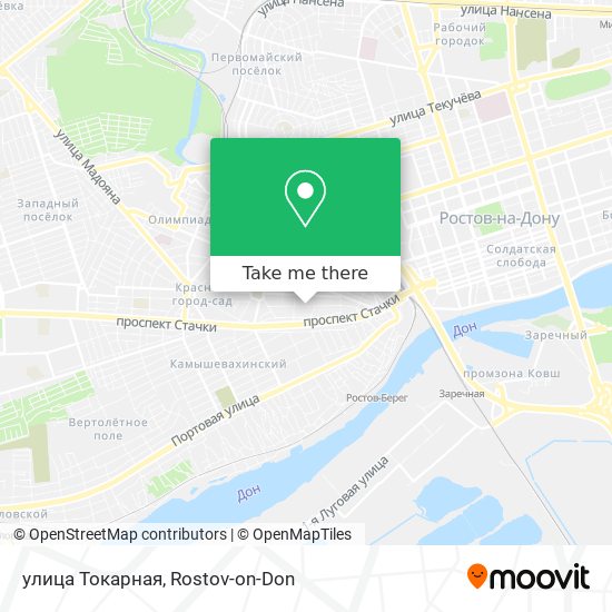 улица Токарная map